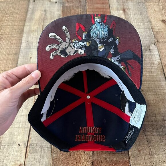 Tomura Shigaraki My Hero Academia Snapback Cap By Bioworld  Funimation - Picture 6 of 7